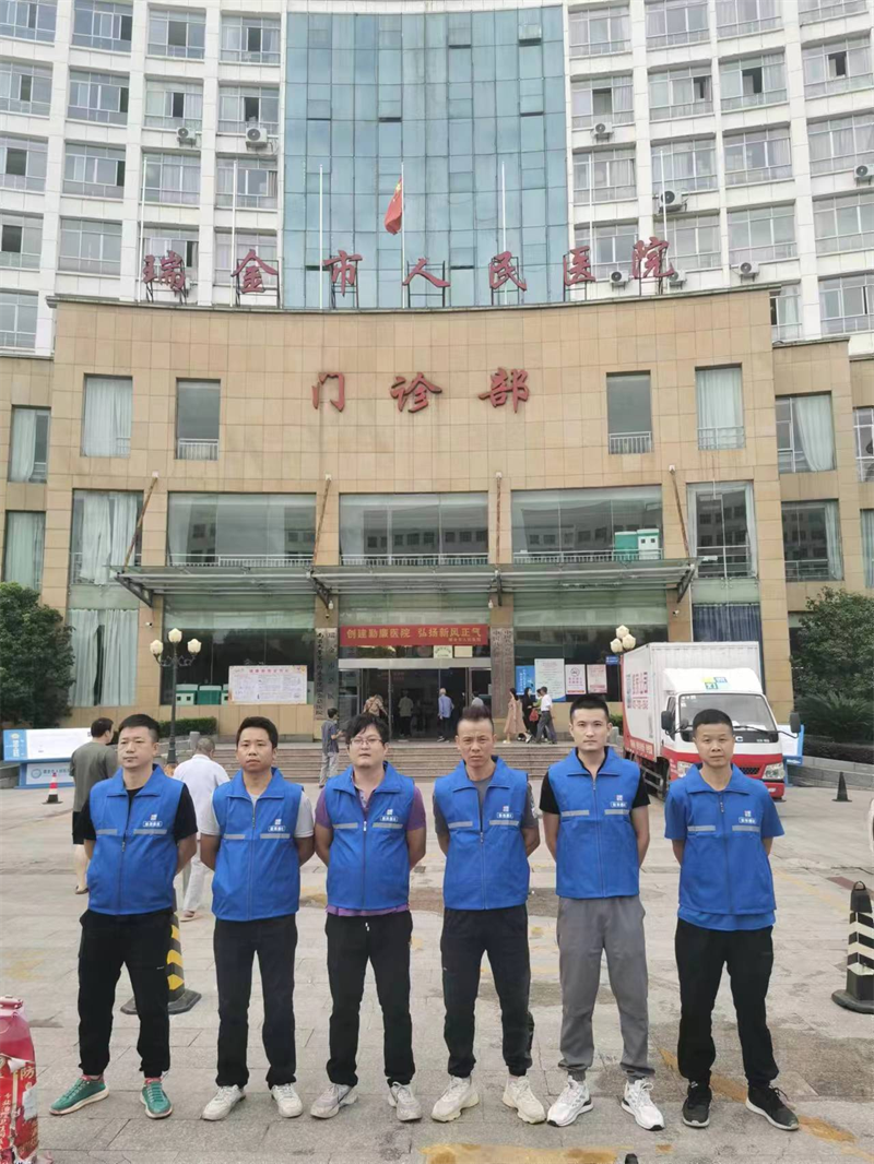 恭喜深圳市尊龙凯时搬迁有限公司中标江西省瑞金市人民医院搬迁项目